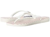 UK Havaianas Flip Flops Sandals for Men - Top Americana Sandal - White/Navy Online